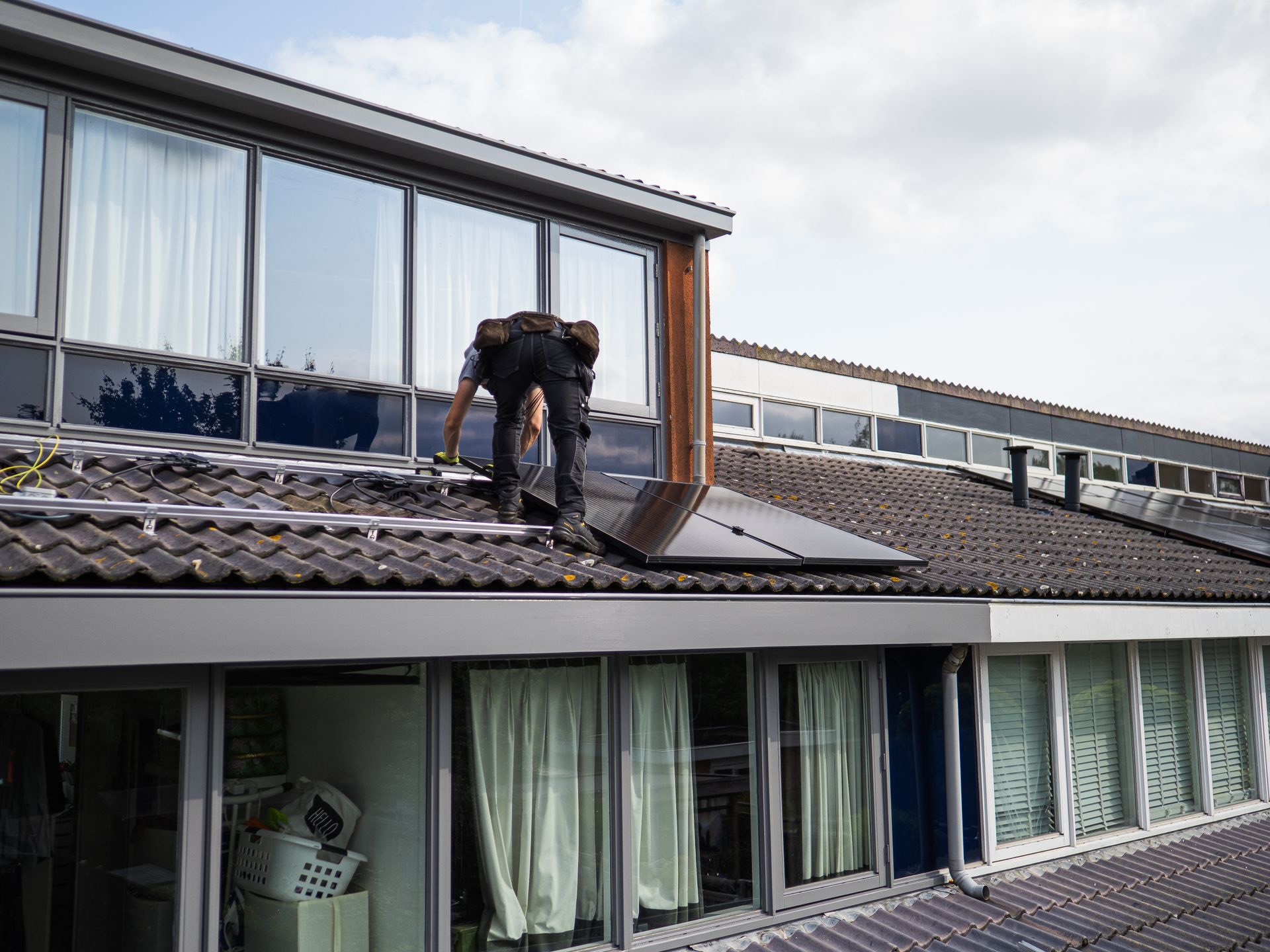 Verduurzaming woningcomplex Ede